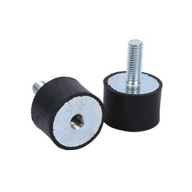 M8 M6 Antivibración Aislador Caucho Aislamiento de vibración Soportes amortiguador Silentblock Car Boat Bobbins, paquete de 4(VD30*20 M8*23)