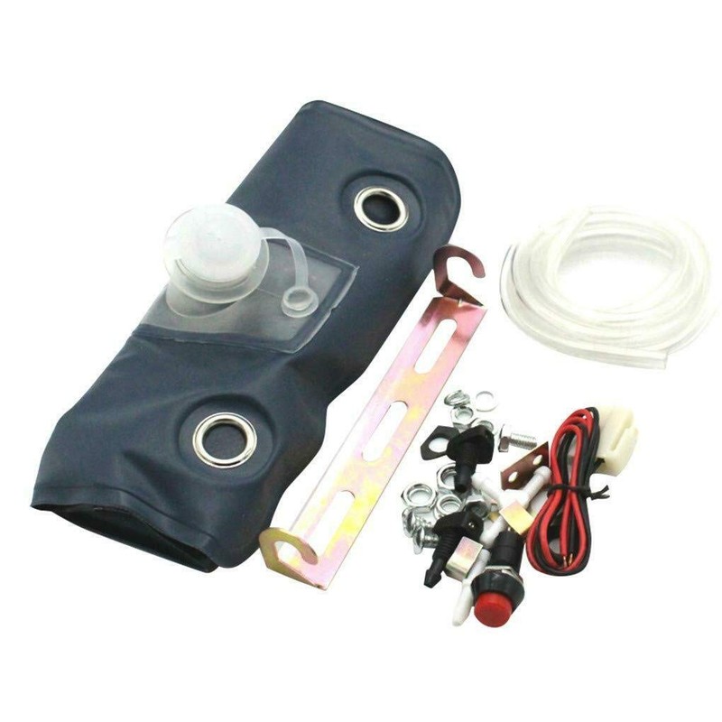 Wash Bottle Bag Kit, 12V Pump Cleaning Tool, Universal Windshield