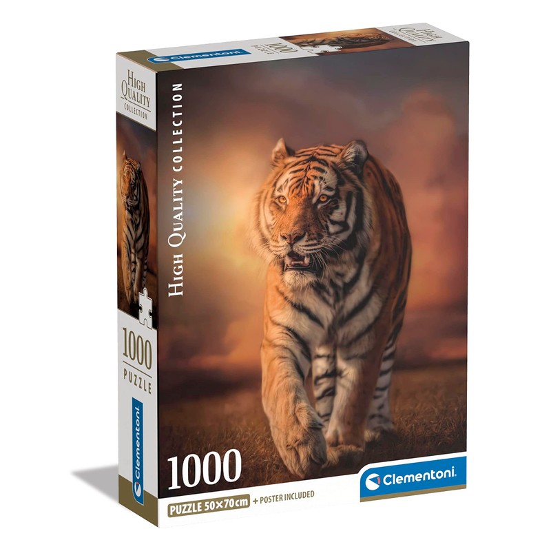 CLEMENTONI PZL 1000 High Quality Tiger Compact Made IN Italy