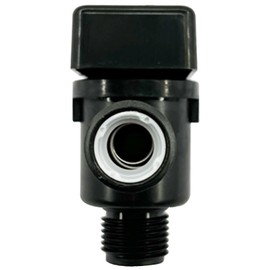 Trucktok 571-VAC-CHK-A RV Vacuum Breaker Check Valve Replacement for Leaking Loud Noise Wet Floor RV Vacuum Breaker Black Tank System Flusher Check Valve Backflow Preventer