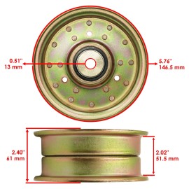 Caltric Deck Pulley for Bad Boy Diesel 60" 2007-2009 2011 / Diesels 61" 2012-2013