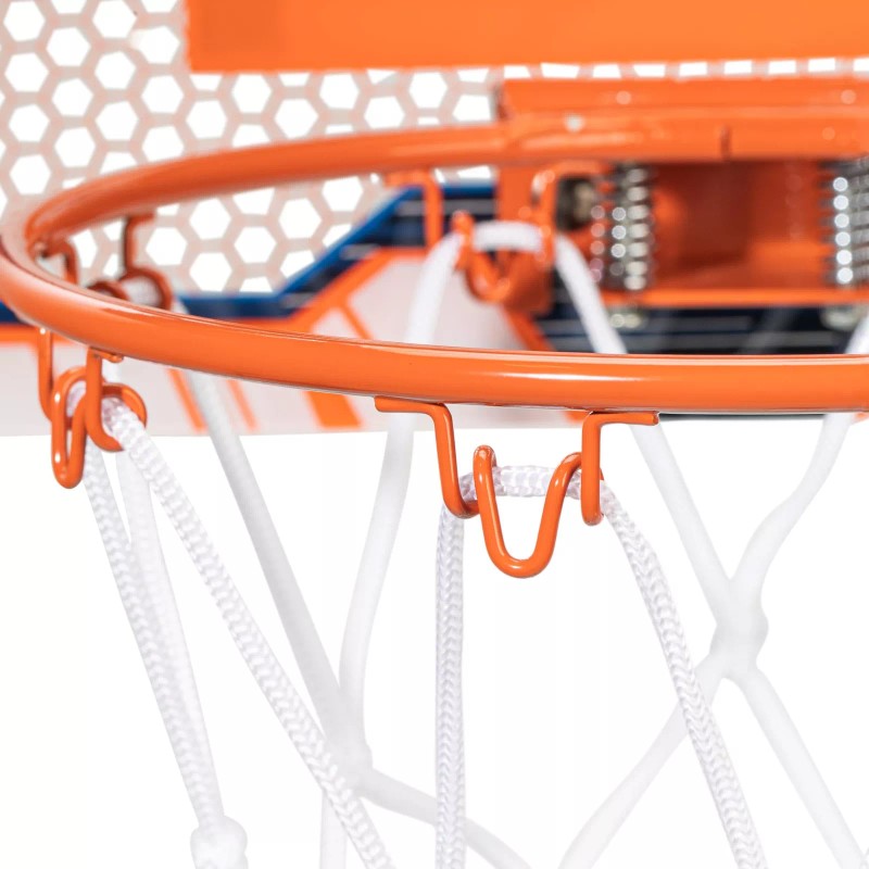 Nerf 15x10 Blue Mini Basketball Hoop Over Door Includes Nerf