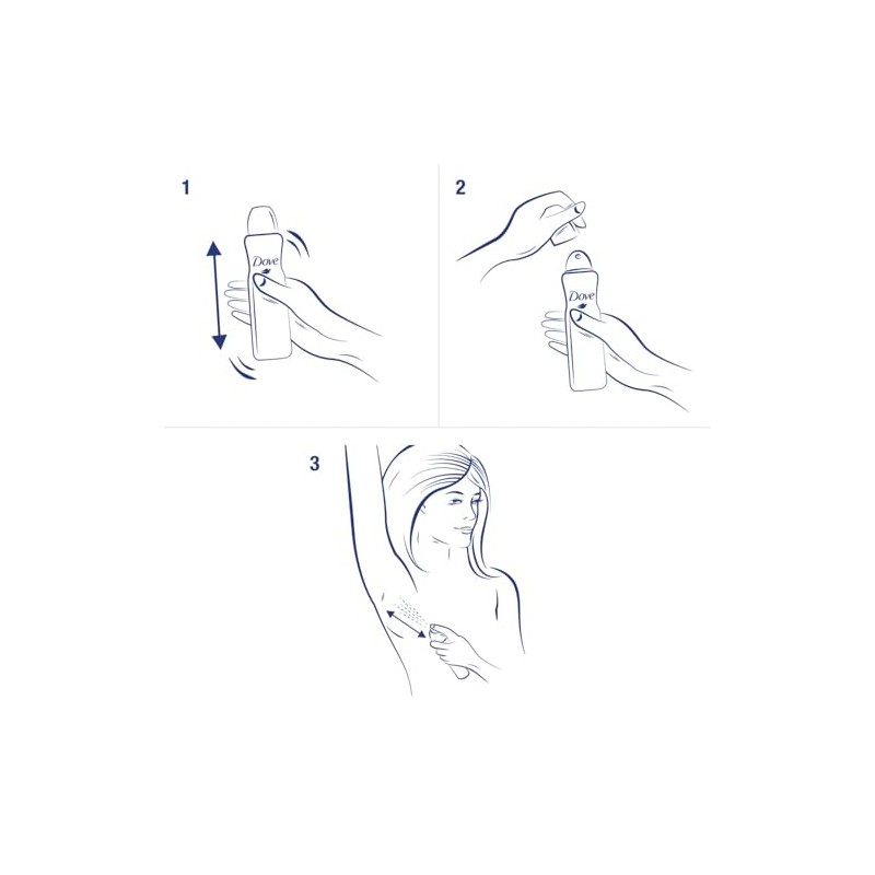 Dove Clinical Expert Antitranspirante en Aerosol 150 ml (la imagen