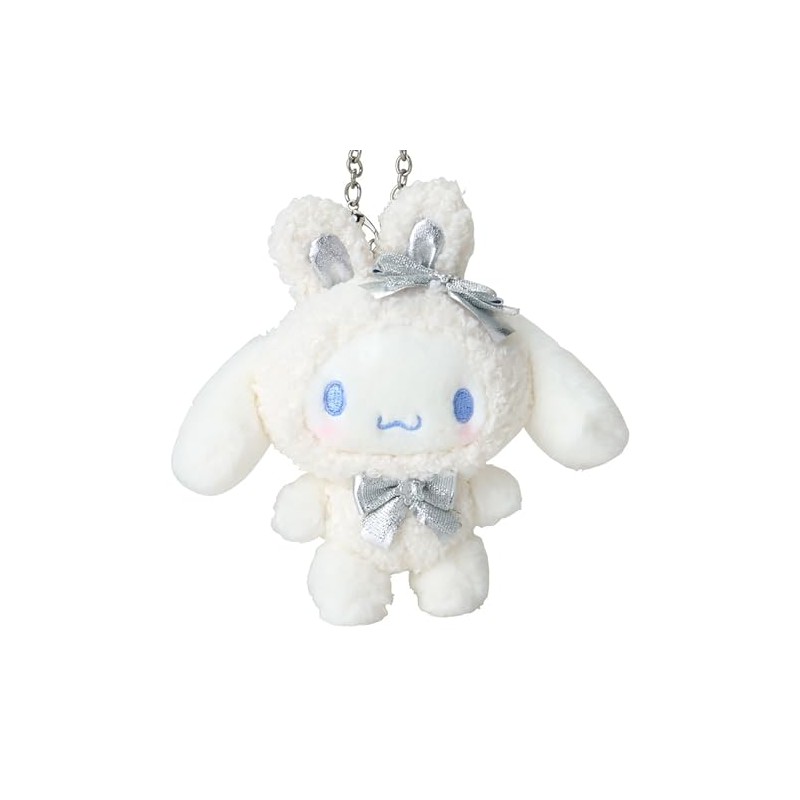Sanrio 432598 Mascot Charm (Fluffy Snow Rabbit) Cinnamoroll