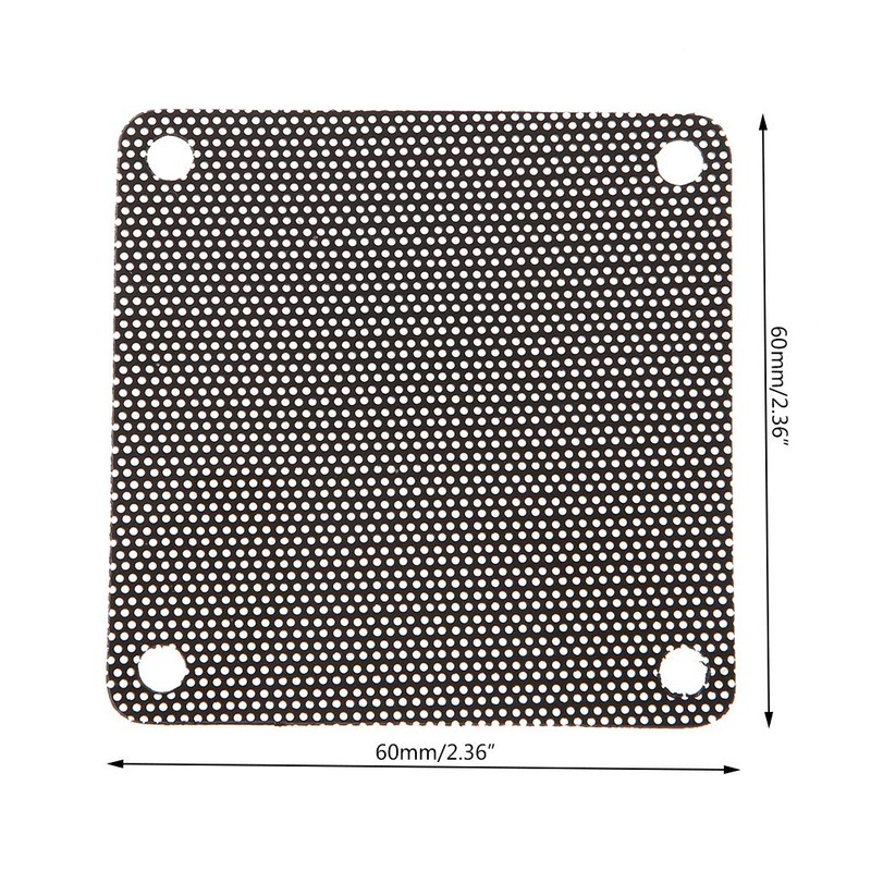 5 Pieces Computer Chassis Filter Mesh 60mm PC For Case