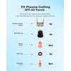 13Pcs Plasma Cutting Consumables Kit fit for Harbor Freight Titanium