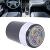 Car Ashtray Smokeless Blue LED Ashtray Cup Holder with Double
