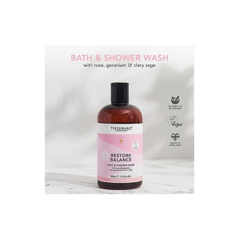 Tisserand Restore Balance Bath & Shower Wash - 400ml