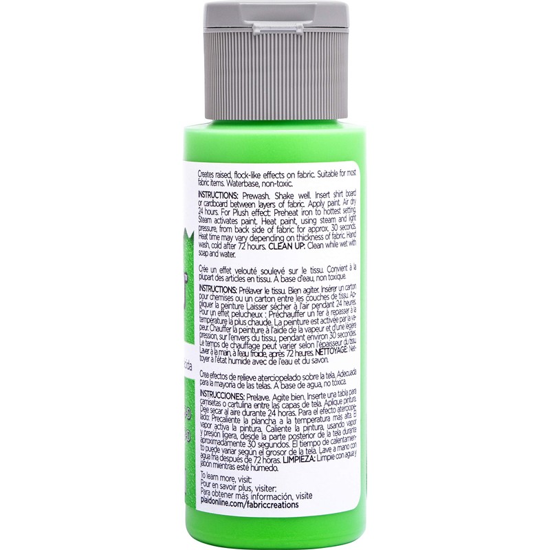 PLAID ENTERPRISES, INC. Fabric Creations Sour Apple, One Size