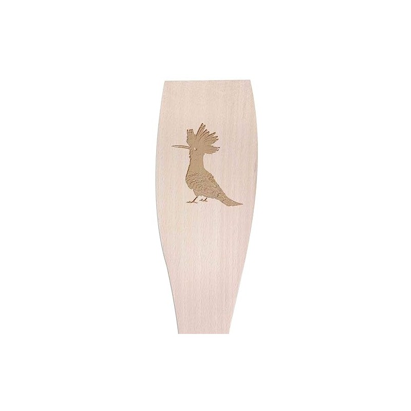 Large 'Eurasian Hoopoe Bird' Wooden Cooking Spatula (SA00019152)