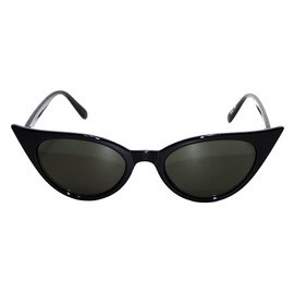CYPHUS Cat Frame Sunglasses, Men's, Women's, Unisex, Casual, Fashion, UV Protection, UV Protection, black/d smoke