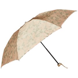 Moonbat Mira Shaun Rain Umbrella, Folding Umbrella, Double-Sided Transfer, Women's, white (off-white)