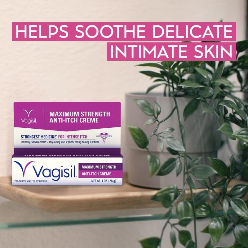Vagisil Crema Femenina Anti Picazón Calmante 2 Pack