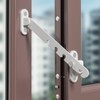 Set of 2 Tilt Regulators for Windows, Window Locks, Slam