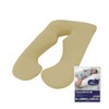 Woolcomfort Australian Made Pregnancy/Maternity/Nursing Pillow Pillowcase (Taupe Pillowcase ONLY)