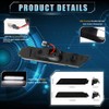 VANKUB Front & Rear LED Side Marker Lights for Chevy