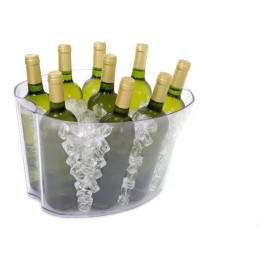 Koala Hielera Cubitera Acrílico Transparente Xxl 12 Litros Ka-77