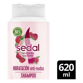 Sedal Recarga Natural Hidratación Anti-Nudos 620mL shampoo para cabello maltratado