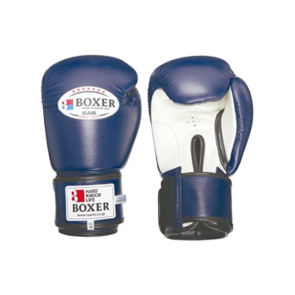 isami TBX-116 Boxer Boxing Gloves 16oz Boxer Martial Arts Kickboxing (White)