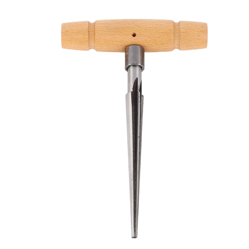 Guitar Pin Hole Reamer Wooden Handle Tapered Reamer Musical Instrument
