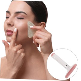 FOMIYES Manual Facial Guasha Scraper Massage Tool for Face Face Firming Scrapping Tool