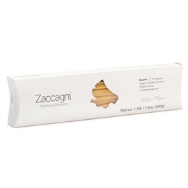 Zaccagni Organic Bucatini Pasta (1.1lb/500g), Imported from Abruzzo - Italy, Bronze Die Cut, Made from 100% Organic Durum Wheat Semolina
