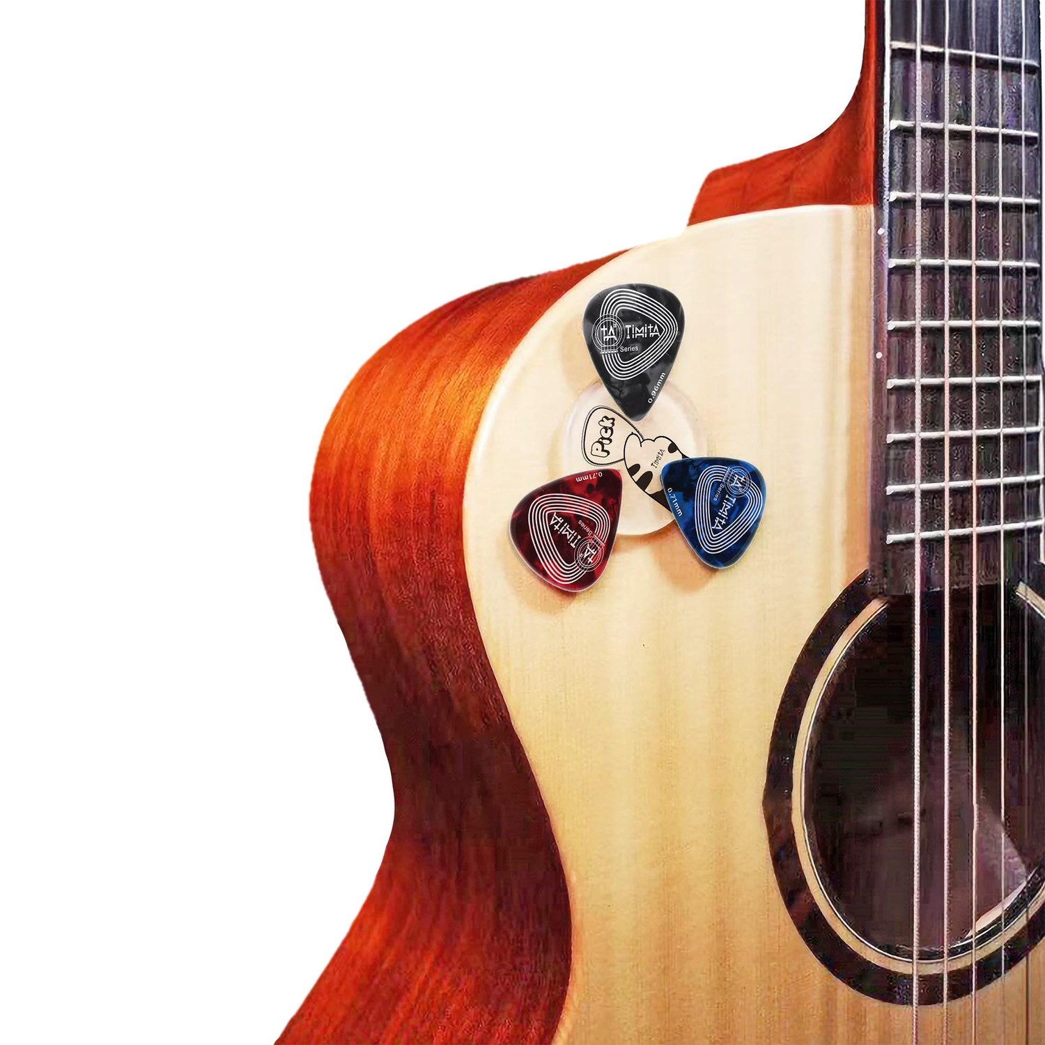 Timita Guitar Pick Holder Sticky | Adhesive PickHolder Paste on Guitar ...