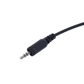 SVXSODA Walkie-Talkie Earpiece with Mic Compatible for KHS-34 ProTalk PKT-23，C-Ring Swivel Ear Piece and in-Line PTT Switch, 3.5mm Single Plug Radio Headset