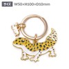 Animal Key Ring [Leopard Lizard] Animal Cute Key Chain Z0135/KH