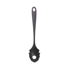 Fiskars Pastalöffel, Länge: 28,5 cm, Kunststoff, Essential, Schwarz, 1023805