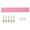 JYL HOME Wall Mount Bamboo Coat Rack, 17 Inch 5