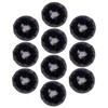 BESTYASH 10 piezas Elástica para Moños Invisible para Cabello de
