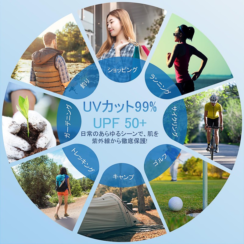 Eadali Face Cover, Cooling Sensation, UV Protection, Sun Protection, Neck