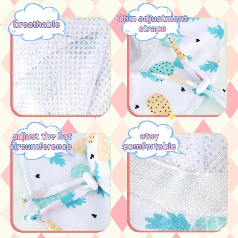 FUOITA UPF 50+ Baby Bucket Hat - Wide Brim Sun