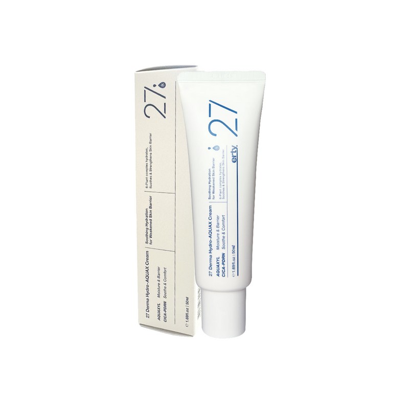 Erti 27 moisturizing cream Derma Hydro AquaX Cream 100ml +