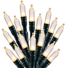 koopower 70ft 200 LED Christmas String Lights with Timer, Remote (9 Modes, Dimmable), IP65 Waterproof for Christmas Tree, Green String, Warm White