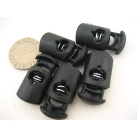 10pcs Toggles Cord Adjusters Orbs Spring Loaded Cord Locks Rope Lock
