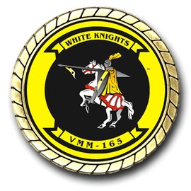 Military Productions VMM-165 White Knights US Marine Corps Challenge Coin