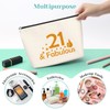 21st Birthday Gifts for Her Cosmetic Bag 21 Year Old