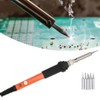 20Pcs Electric Soldering Iron Set Temperature Adjustable Without Switch Welding