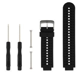 Replacement Smart Wrist Watch Accessory Band Strap for Garmin Forerunner 220/230/235/620/630/735XT/235Lite/Garmin Approach S20 S5 S6, One Size