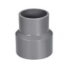 TOP-VIGOR PVC Reducing Coupling Hub by Hub 50mm x 63mm