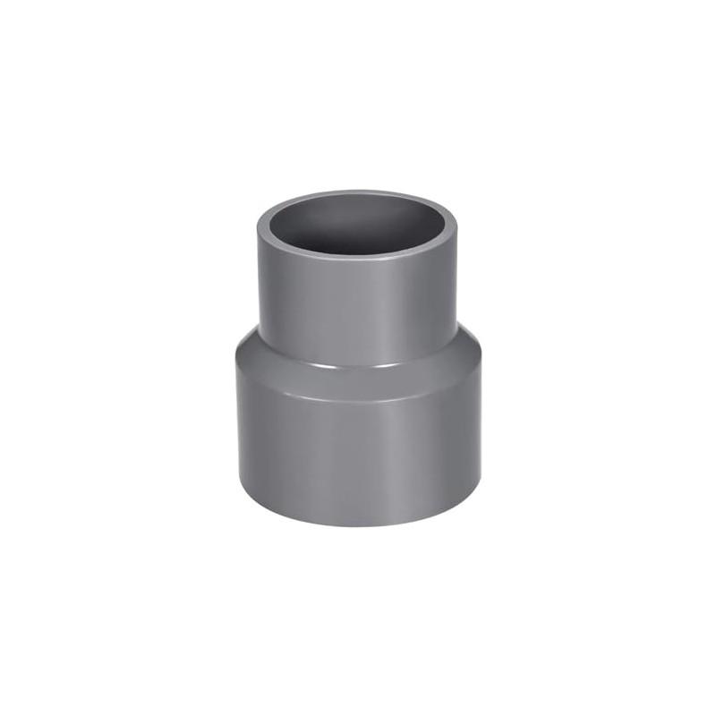 TOP-VIGOR PVC Reducing Coupling Hub by Hub 50mm x 63mm