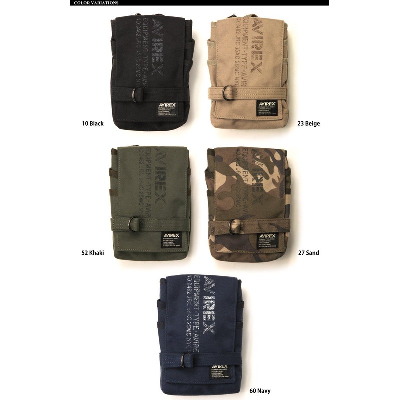Avirex Avirex-003 Eagle Chalk Bag, Shoulder Bag, Plain, Camouflage, Men's,