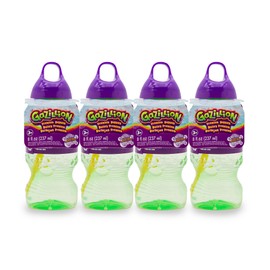 Gazillion 8 Ounce Bubble Solution 4 Pack - Great Bubbles for Kids, Great for Kids Parties, Non-Toxic & Safe