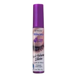 Rimel Maxi Volumen Silicón Waterproof 6ml 13g Color Negro