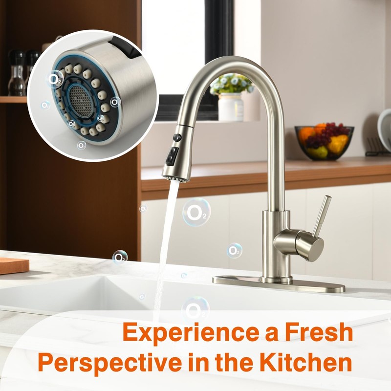 Kitchen Faucet, Kitchen Sink Faucet, Sink Faucet, Pull-Down Kitchen Faucets,