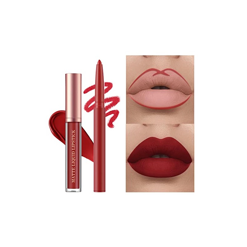 URQT Set De Maquillaje De Labios Nude De 6 Piezas