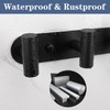 Vanloory Coat Hook Rack, Wall Mounted Coat Rack with 4