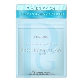 Fracola, Proteoglycan, Crush Vitalift Supplement, 60 Tablets, 30-Day Supplement, Made in Japan, Knees, Elderly, Moisturizing, Collagen, Hyaluronic Acid